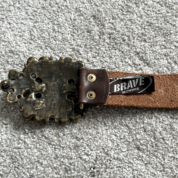BRAVE Leather Belt - Picture 4 of 4